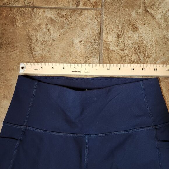 Skechers leggings navy blue capri length womens small - Picture 5 of 8